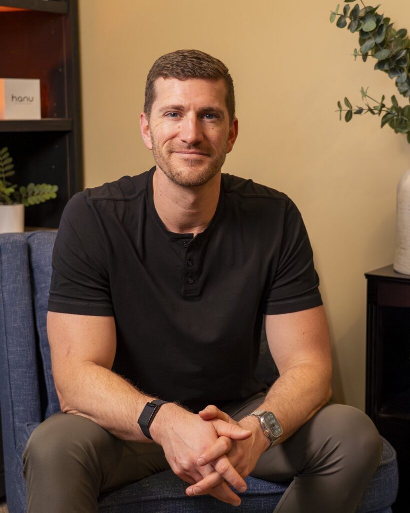 Dr. Jay T. Wiles, seated in his office